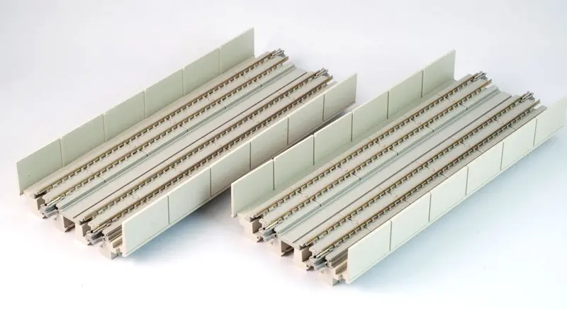 Ka20-411 - Unitrack - Double Track - Straight Viaduct 186Mm (N Scale) 1