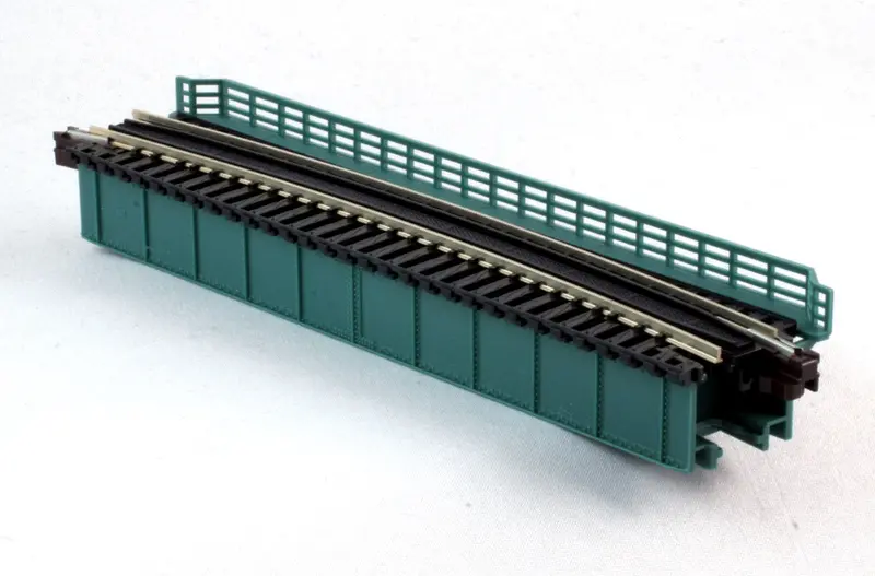 Ka20-471 - Deck Girder Bridge - Single Track - Green (N Scale) 1