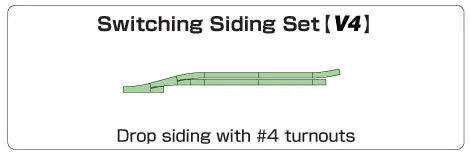 Ka20-863-1 - Unitrack Switching Siding Set - V4 (N Scale) 1
