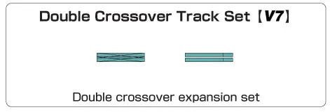 Ka20-866 - Double Crossover Track Set - V7 (N Scale) 1