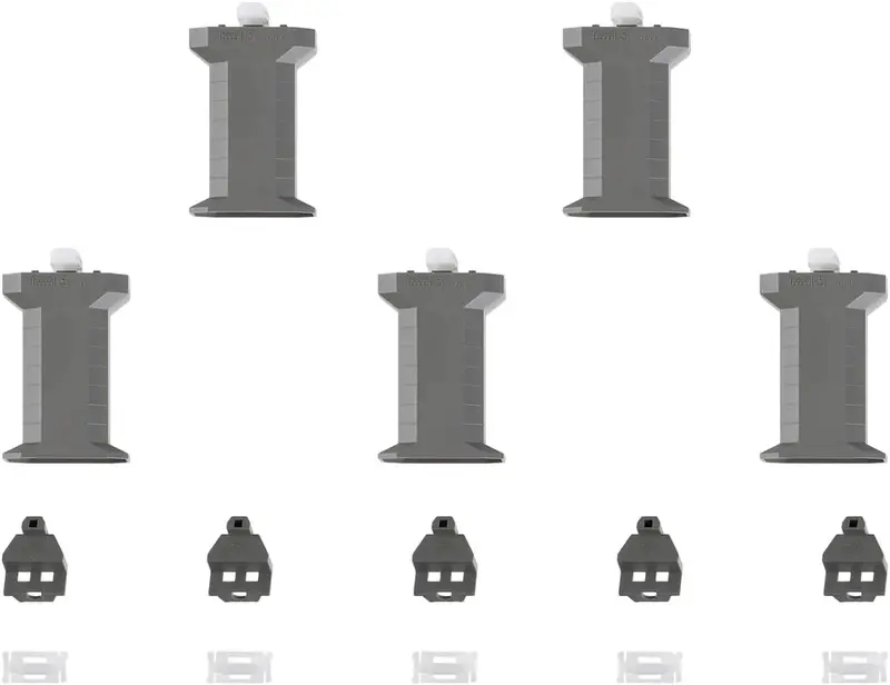 Ka23-017-1 - Single Track Pier Set #5 - 50Mm - 5Pc (N Scale) 1