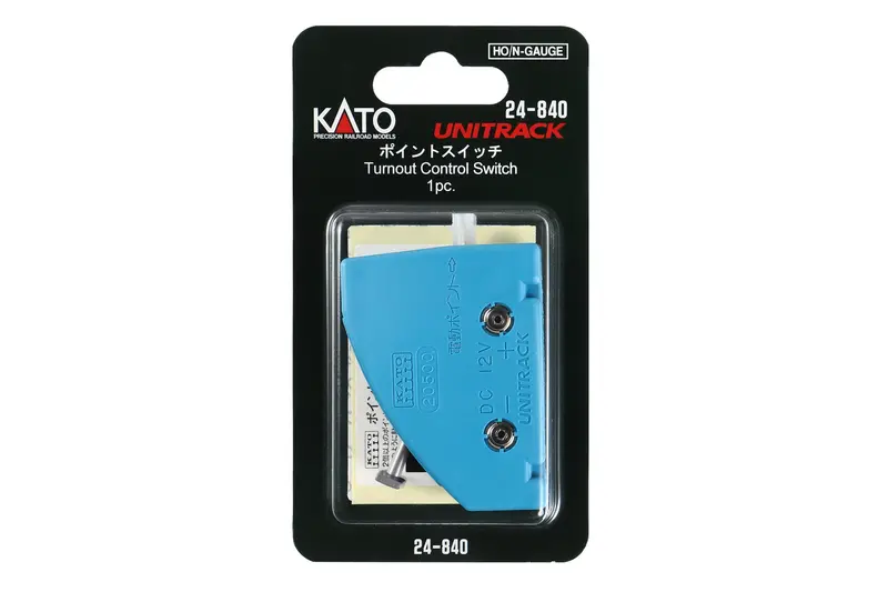 Ka24-840Bk - Unitrack Turnout Control Switch - Black 1