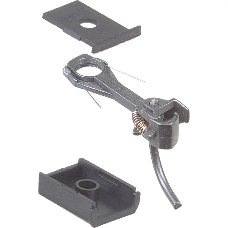 Kd-146 - #146 Metal Self Centering Whisker Coupler - Long (25/64") Centerset Shank 2Pr (Ho Scale) 1
