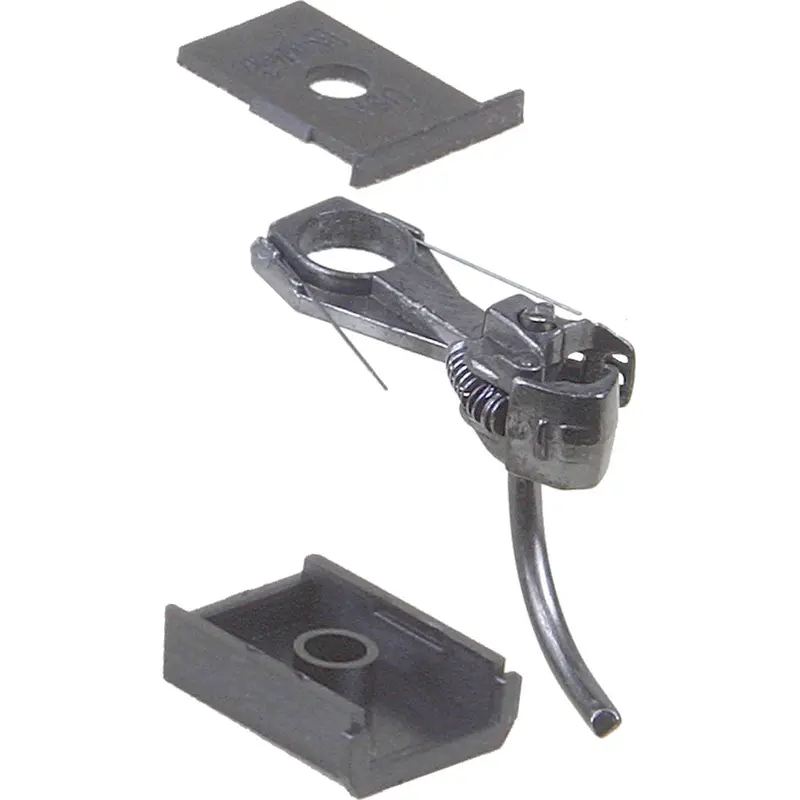 Kd-153 - #153 "Scale" Metal Self Centering Whisker Coupler - Short (1/4") Centerset Shank 2Pr (Ho Scale) 1