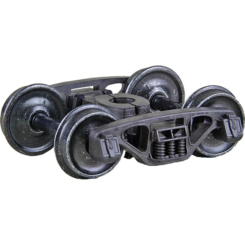 Kd-1566 - #1566 Barber S-2-B 70-Ton Friction Bearing Self Centering Trucks With 33" Smooth Back Code 88 Wheels - Hgc (Ho Scale) 1