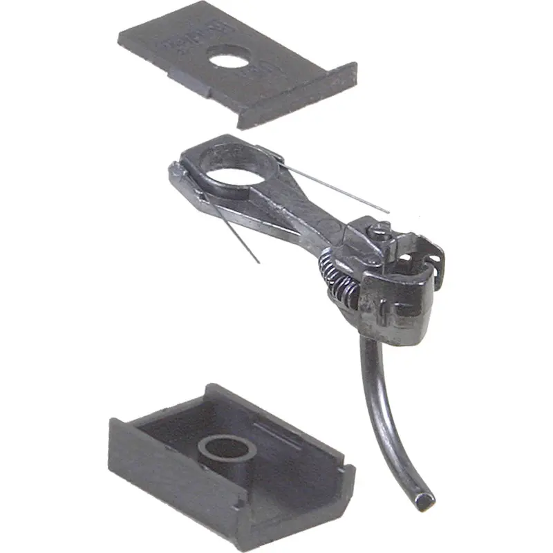Kd-158 - #158 "Scale" Metal Self Centering Whisker Coupler - Medium (9/32") Centerset Shank 2Pr (Ho Scale) 1