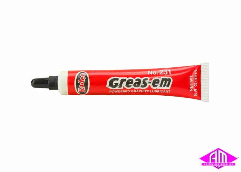 Kd-231 - #231 Greas-Em Dry Graphite Lubricant 5.5G Tube 1