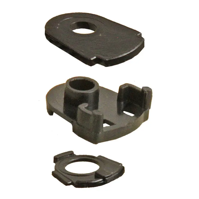 Kd-233 - #233 30-Series Draft Gear Boxes, Draft Gear Box Lids & Spring Lids - 10Pr (Ho Scale) 1