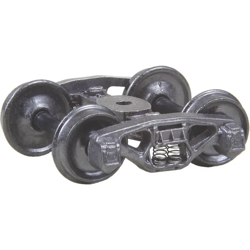 Kd-500 - #500 Bettendorf 50-Ton Trucks With 33" Smooth Back Wheels - Metal Fully Sprung (Ho Scale) 1