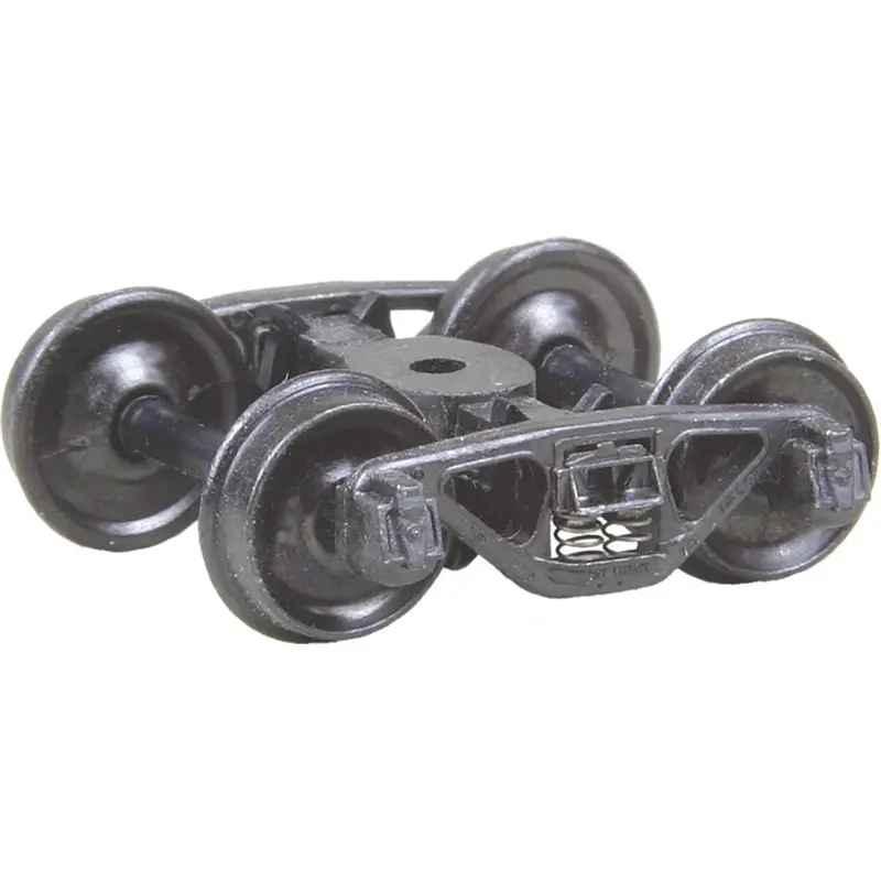 Kd-504 - #504 A.S.F. Ride Control 50 Ton Trucks With 33" Smooth Back Wheels - Metal Fully Sprung (Ho Scale) 1