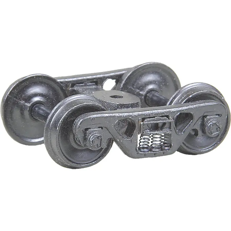 Kd-513 - #513 A.S.F. 100-Ton Roller Bearing Trucks With 36" Smooth Back Wheels - Metal Fully Sprung (Ho Scale) 1