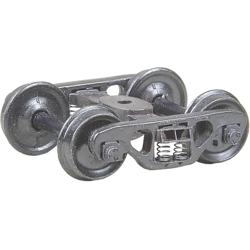 Kd-518 - #518 Barber S-2 70-Ton Roller Bearing Trucks With 33" Smooth Back Wheels - Metal Fully Sprung (Ho Scale) 1