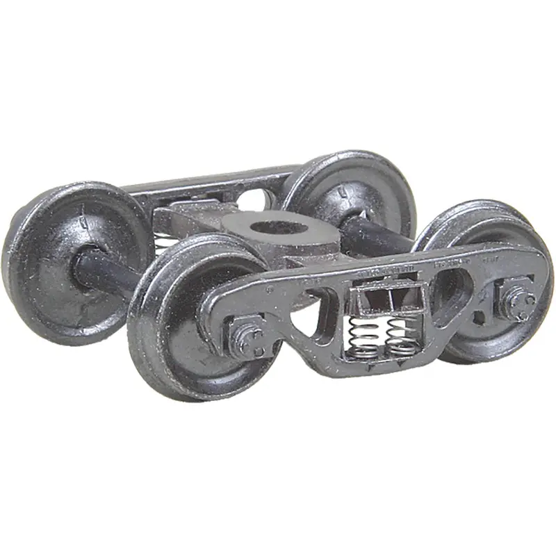 Kd-558 - #558 Barber S-2 70-Ton Roller Bearing Self Centering Trucks With 33" Smooth Back Wheels - Metal Fully Sprung (Ho Scale) 1