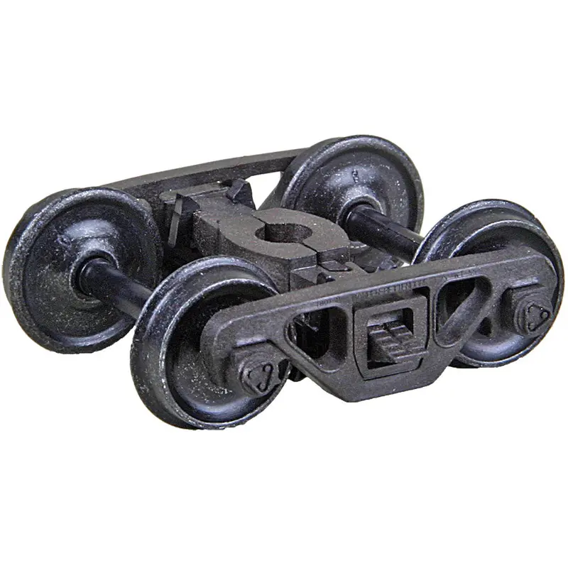Kd-582 - #582 Barber - Bettendorf Self Centering Caboose Trucks With 33" Smooth Back Wheels - Hgc (Ho Scale) 1
