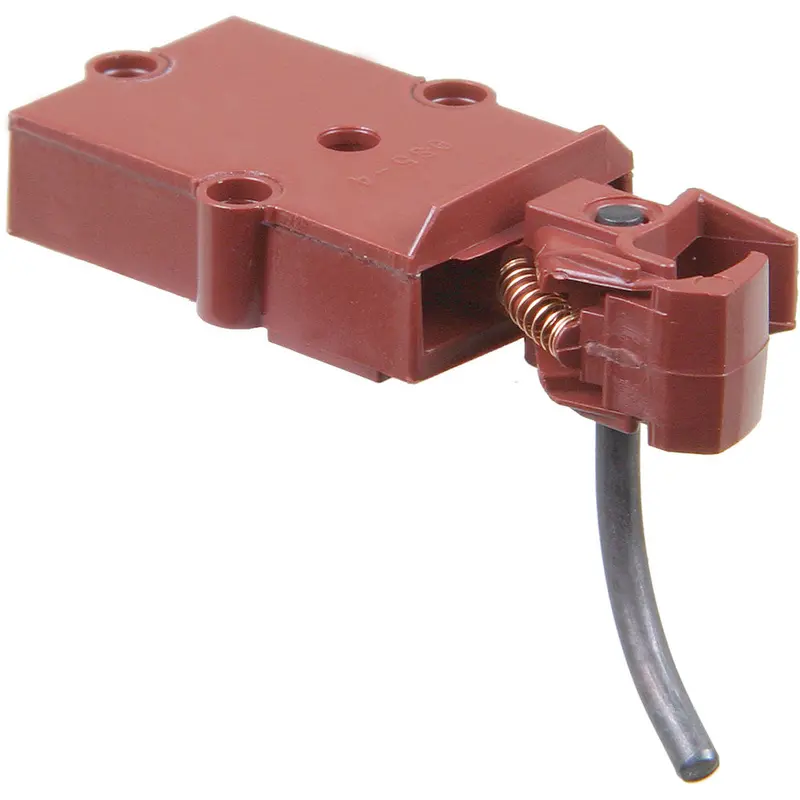 Kd-801 - #801 Medium Centerset Plastic Couplers With Plastic Gearboxes - Boxcar Red (O Scale) 1
