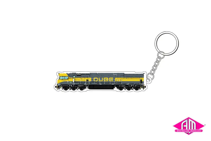 Keyring, C44aci Class Locomotive - Ql006 Qube Logistics 1