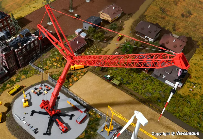 Kibri - 10440 - Lattice Top For Gottwald Telescopic Crane Kit (Ho Scale) 1