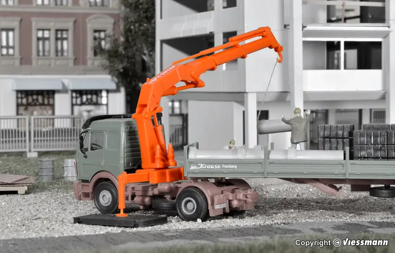 Kibri - 10988 - Atlas Loading Crane Kit - 2Pc (Ho Scale) 1