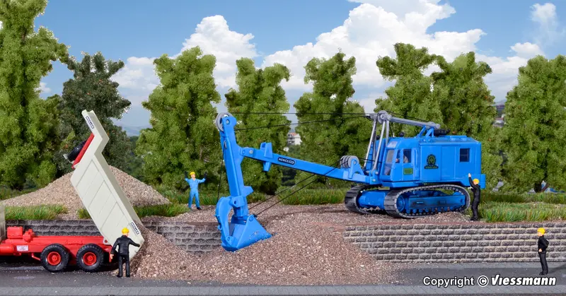 Kibri - 11284 - Menck Excavator M154 Lc With Hoe Dipper Kit (Ho Scale) 1