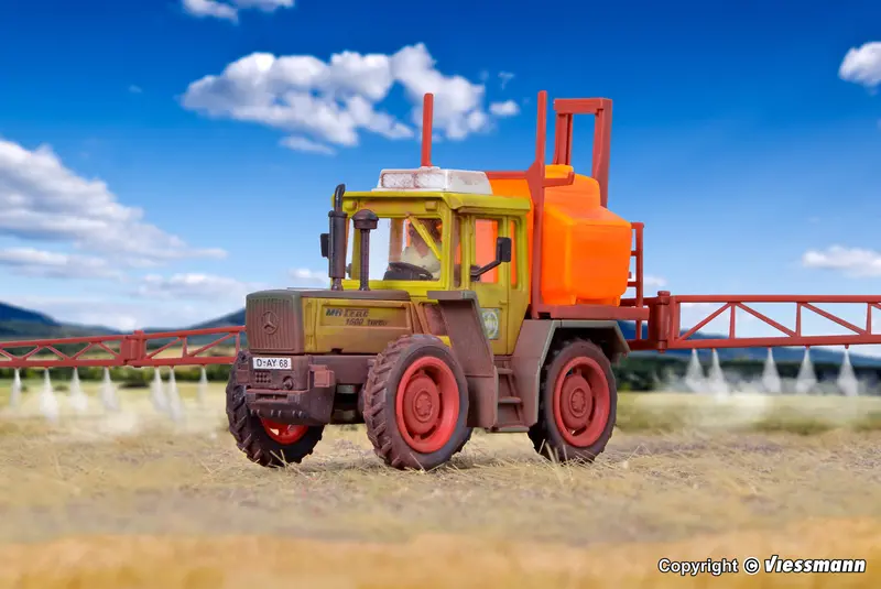 Kibri - 12253 - Mb Trac With Large Area Spraying Equipment Kit (Ho Scale) 1