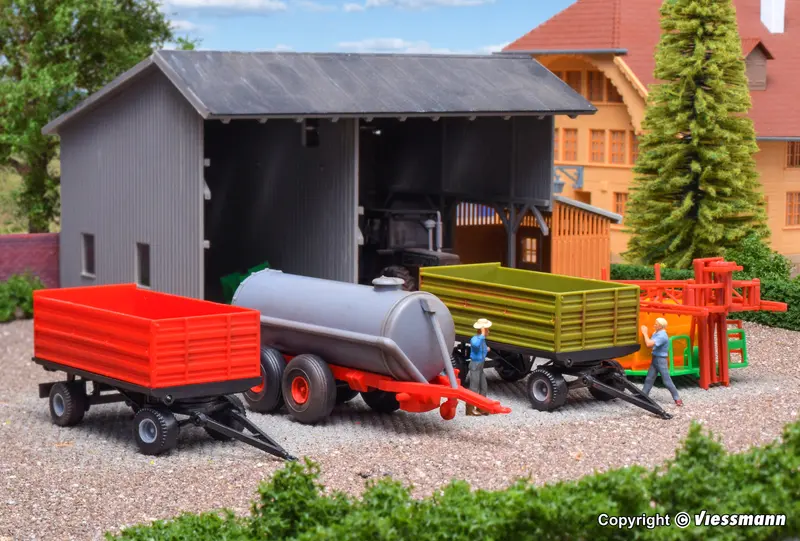 Kibri - 12996 - Agriculture Set Kit (Ho Scale) 1