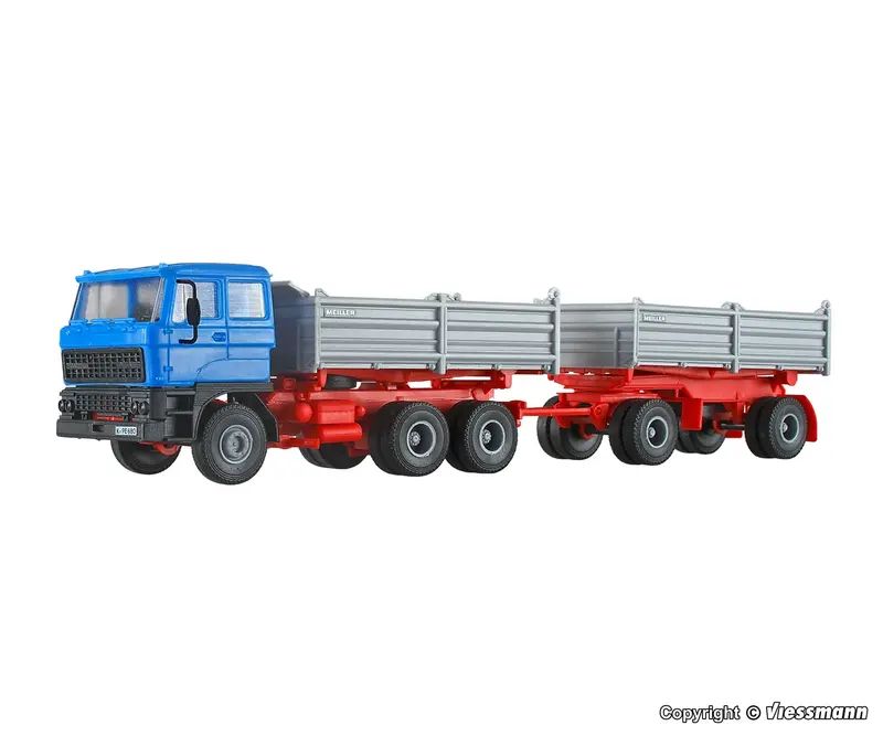 Kibri - 14651 - Daf 3-Axle Tractor With 2-Axle Trailer Kit (Ho Scale) 1