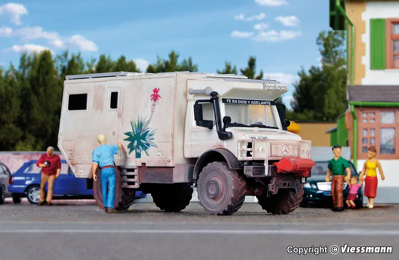 Kibri - 14977 - Unimog Caravan Unicat Kit (Ho Scale) 1
