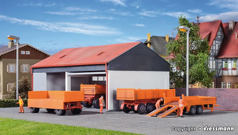 Kibri - 15707 - Trailer Set Kit (Ho Scale) 1