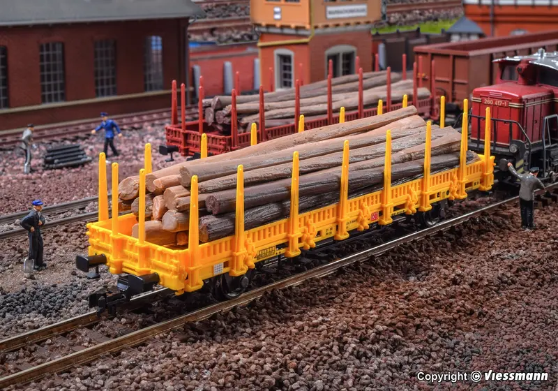 Kibri - 16200 - Low Side Car Kit - Yellow (Ho Scale) 1