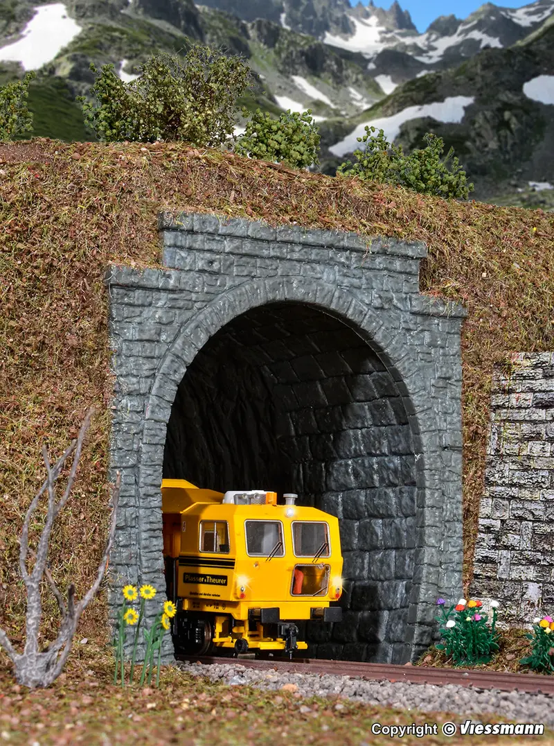 Kibri - 34103 - Tunnel Portal - Single Track (Ho Scale) 1