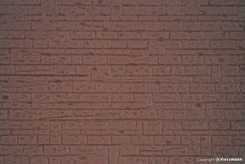 Kibri - 34119 - Wall Section - Dressed Stone Big - 20 X 12Cm (Ho Scale) 1