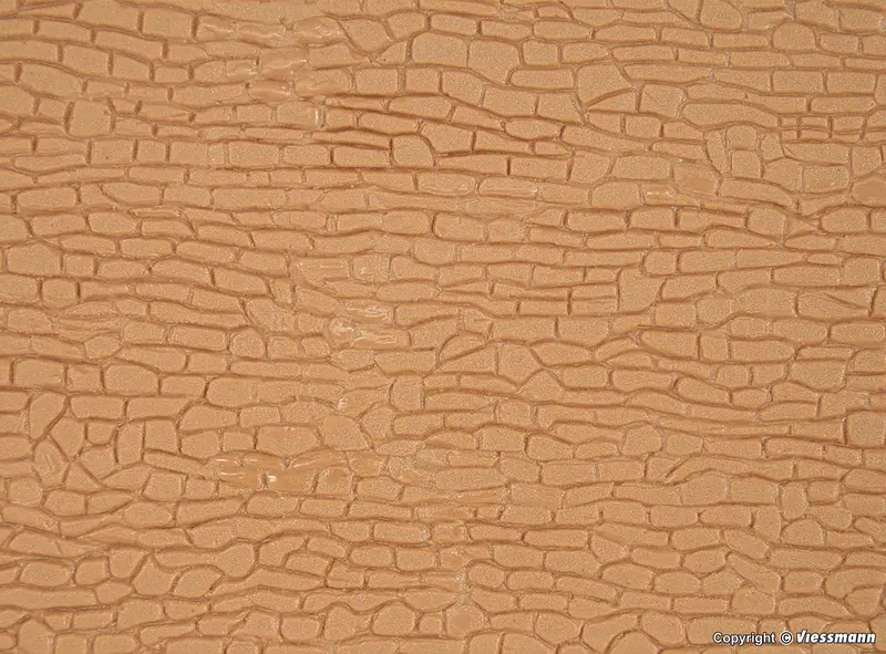 Kibri - 34120 - Wall Section - Natural Stone - 20 X 12 Cm (Ho Scale) 1