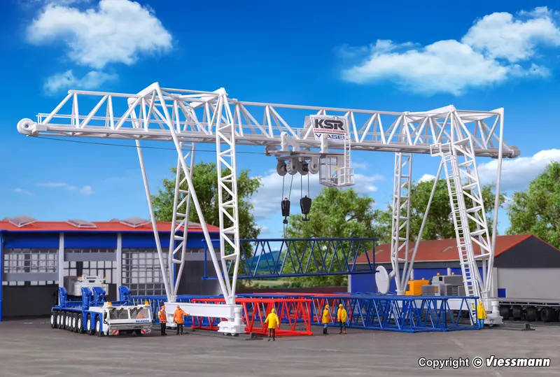 Kibri - 38531 - Gantry Crane Wasel Kit (Ho Scale) 1