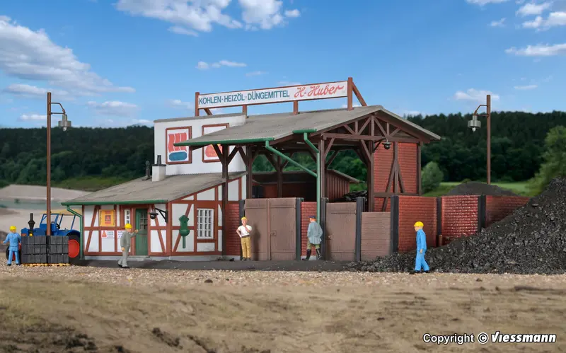 Kibri - 38536 - Coal Dealer Kit (Ho Scale) 1