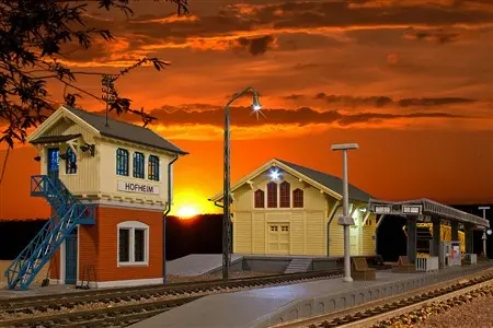 Kibri - 38994 - Set Around The Station Kit **Limited Edition** (Ho Scale) 1