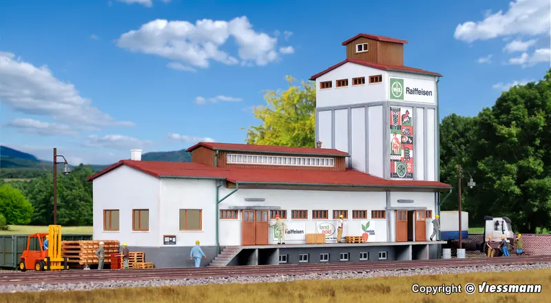 Kibri - 39208 - Warehouse In Herrenberg Kit (Ho Scale) 1