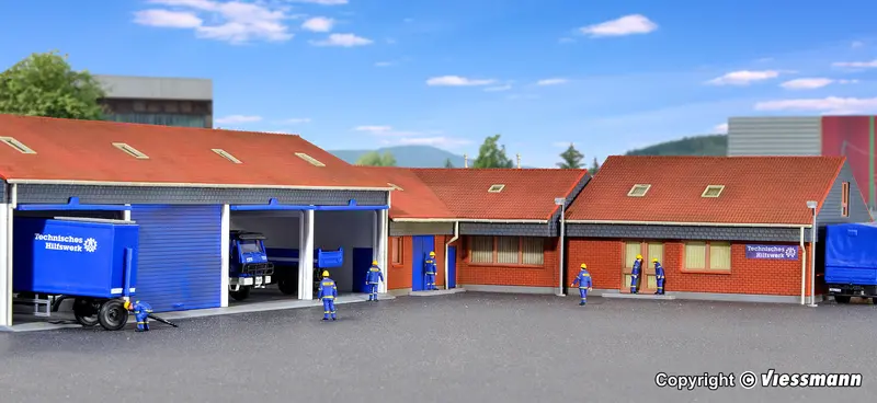 Kibri - 39211 - Thw Kitzingen Kit (Ho Scale) 1