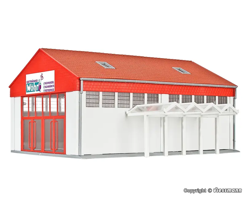 Kibri - 39215 - Beverage Market Kit (Ho Scale) 1