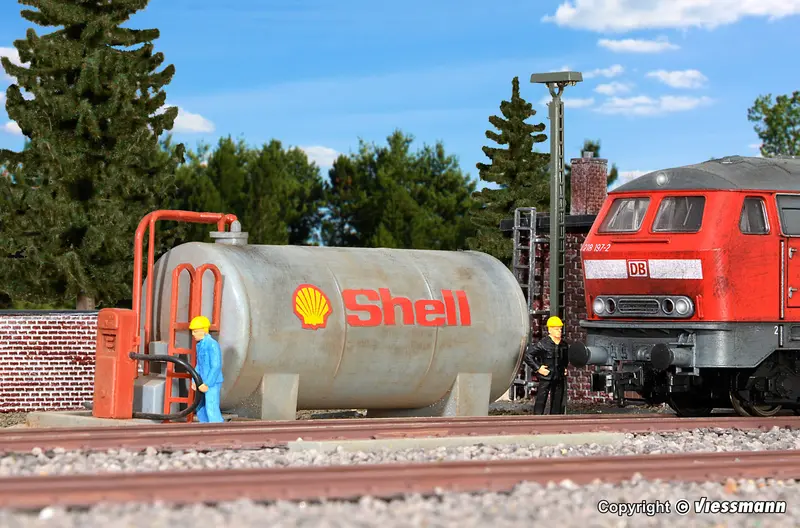 Kibri - 39430 - Diesel Fuel Station Kit (Ho Scale) 1