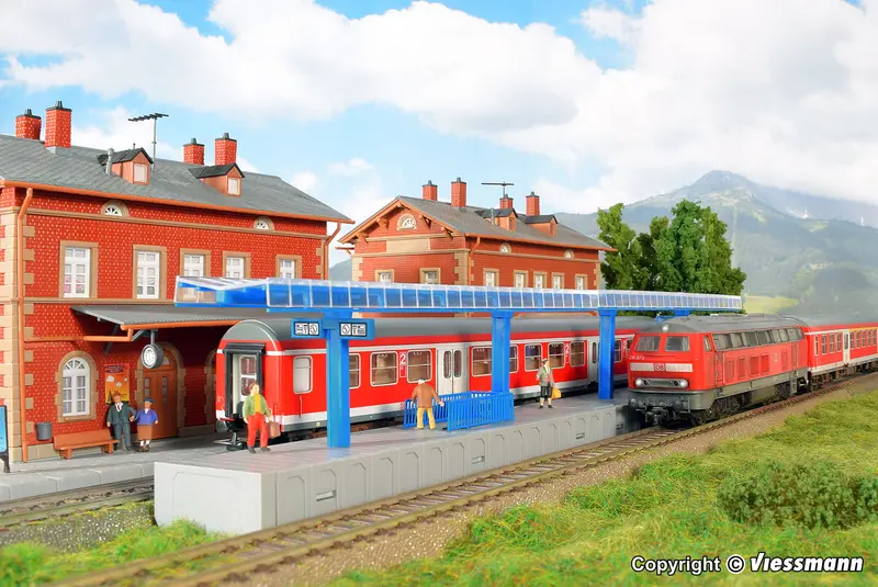 Kibri - 39549 - Modern Platform Kit For C-Track (Ho Scale) 1