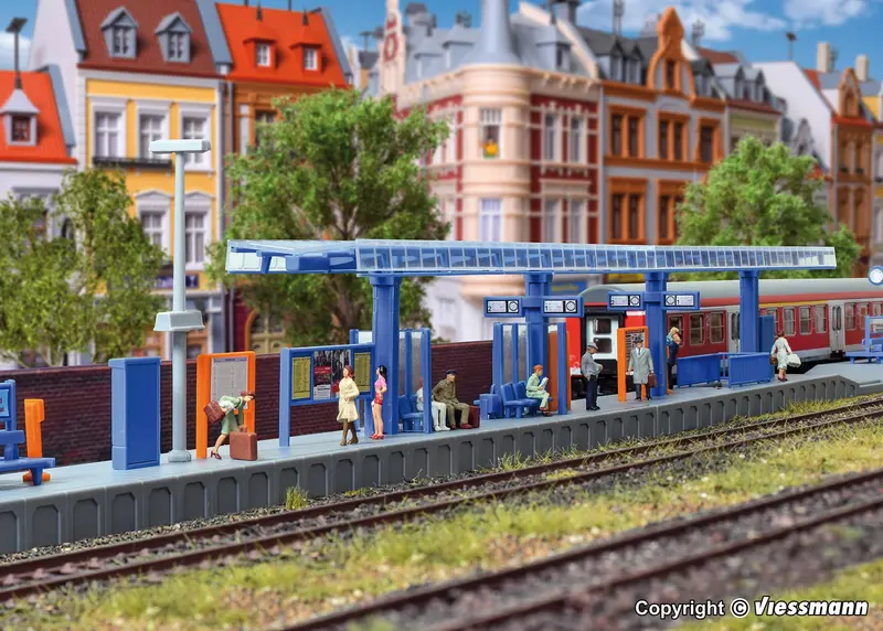 Kibri - 39556 - Platform Kit - Sulzberg (Ho Scale) 1