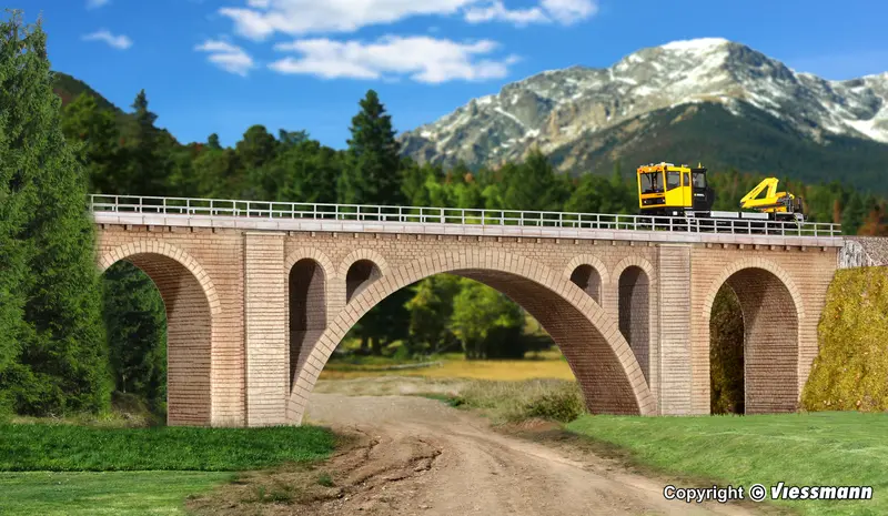 Kibri - 39720 - Hölltobel-Viaduct Kit - Single Track (Ho Scale) 1