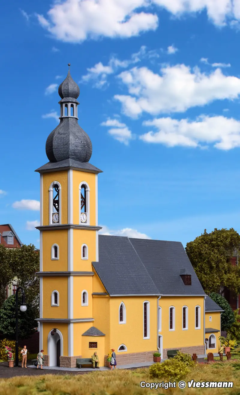Kibri - 39767 - Church In St. Marien Kit (Ho Scale) 1