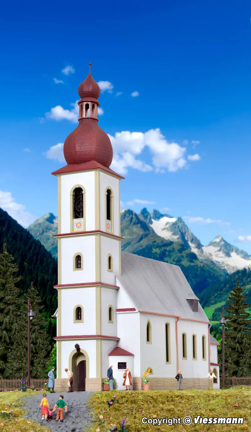 Kibri - 39770 - Church In Ramsau Kit (Ho Scale) 1