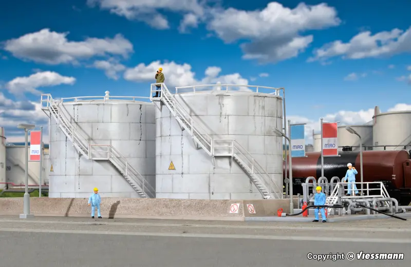 Kibri - 39832 - Miro Storage Tank Kit (Ho Scale) 1