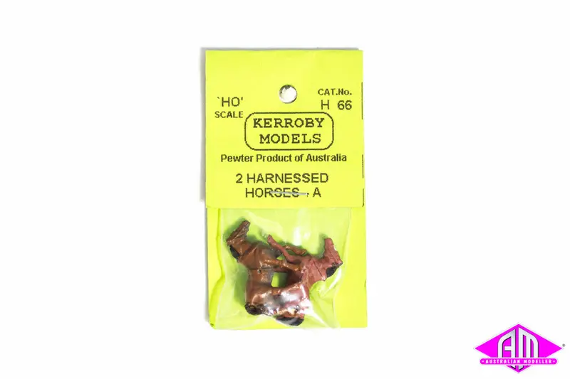 Km-H66 Horses Harnessed A 1