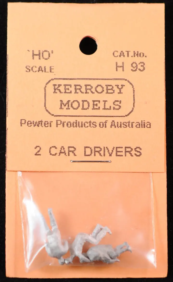 Km-H93 - Car Drivers (Ho Scale) 1
