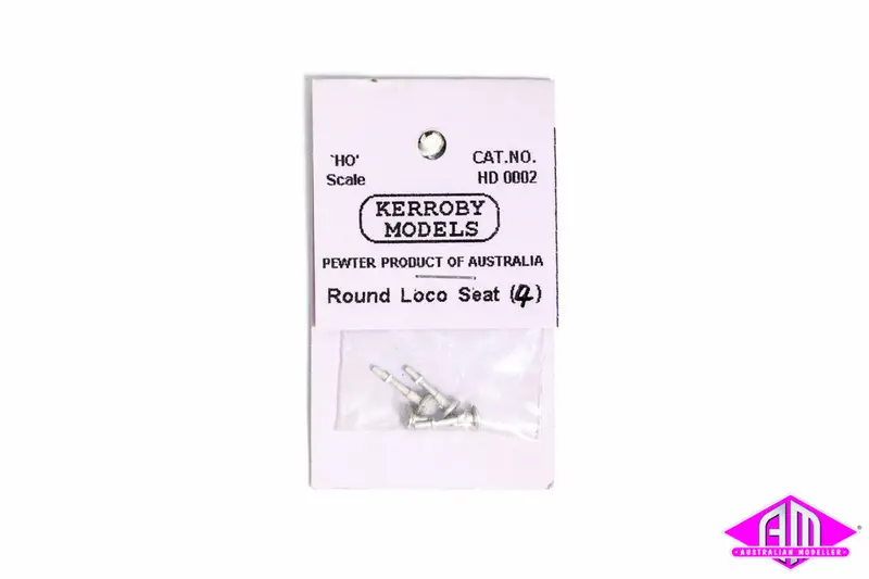 Km-Hd002 Loco Seats (Round No Back 4) 1