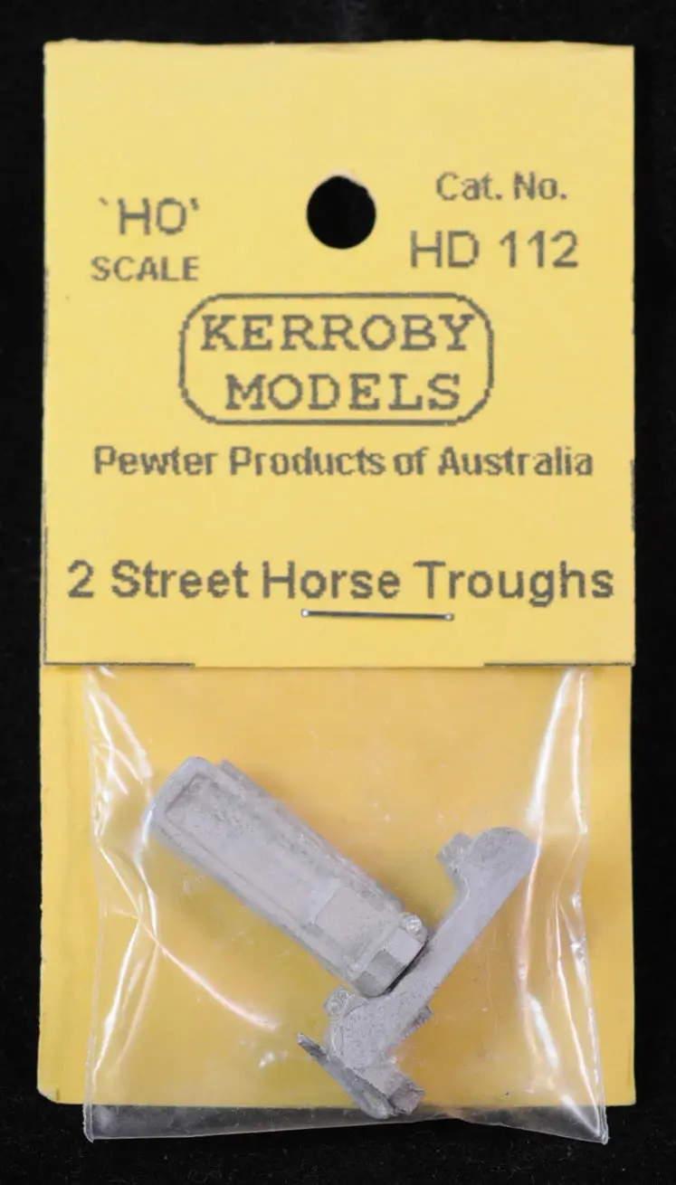 Km-Hd112 Street Horse Troughs (2Pc) 1