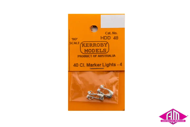 Km-Hdd048 - 40 Cl. Class Marker Lights - 4Pc (Ho Scale) 1